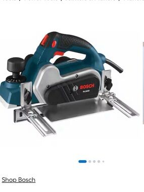 Bosch Corded Hand Planer - Teal/Black/Red